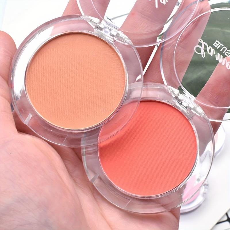 Lightweight Matte Milk Tea Blush Powder for Professional Contouring